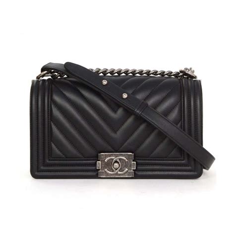 where to buy black chevron boy chanel|Chanel boy original.